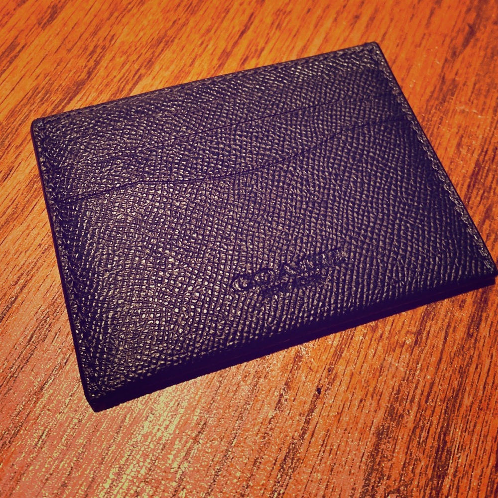 Coach card case